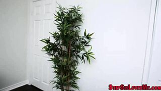 intense pov blowjob from slutty teen stepsister with hot cumshot