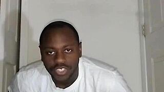 Relaxing with banana stretches eating thankful thoughts for thanksgiving holiday