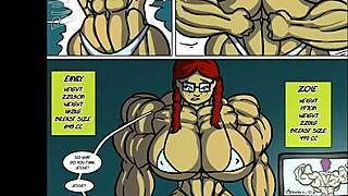 i get so turned on watching zoie dominate emily in this muscle worship battle