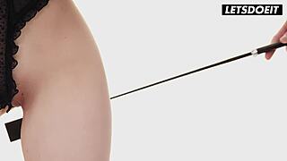 Young Catherine Knight Tied Up Submits to Big Dick Lover Doggystyle