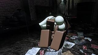 ROBLOX GIRL POUNDED HARD BY PERFECT MONSTER BBC!