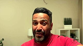 Bent Over Brazilian Brunette Takes Huge Cock Doggystyle Gaping