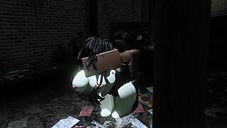 ROBLOX GIRL POUNDED HARD BY PERFECT MONSTER BBC!