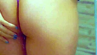 College Asian Brunette Babes Masturbate Shaved Pussies in Sensual Wet Shower Orgy