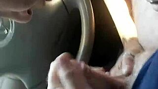 Colorado Slut Swallows Cum After Car Blowjob Ride