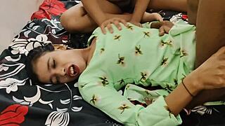 komal and neha explode in furious threesome room fuck