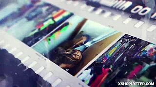 pervy officer rams fat cock in shoplifter aria carsons wet teen pussy at work