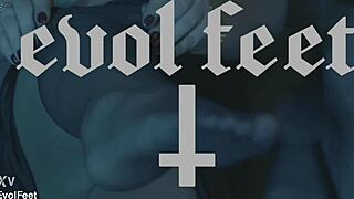 Milf goddess demands sole worship licking toes barefoot in high heels choking gagging