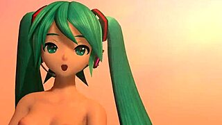 hatsune miku's velvet arabesque project diva mod shows off her full figure gracefully