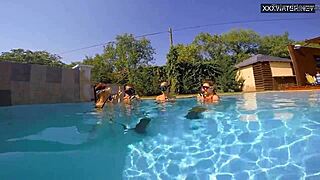 Eva Sasalka Jason Underwater Pool Fuck Couple