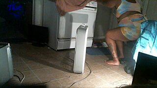 Thick curvy ebony BBW milf swings in threesome taking turns doggystyle on big black cock