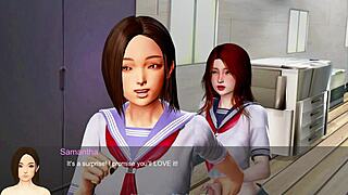 lets play with arizona's unbridled redhead shaved pussy and big tits