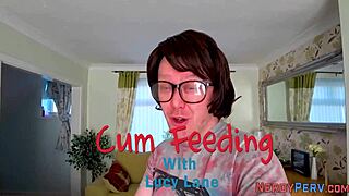 i tricked big tit slut into swallowing my nerd cock