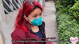 Sweaty Hotel Pound: Sexy Redhead's Big Ass Destroyed by Fake Influencer