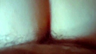 Rough anal assfucking milf wife takes natural tits pounding from horny couple!