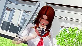 lets play with arizona's unbridled redhead shaved pussy and big tits