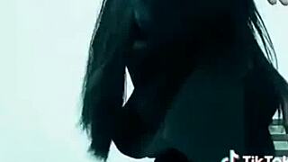 putas de tik tok, shake those tits harder for the camera!