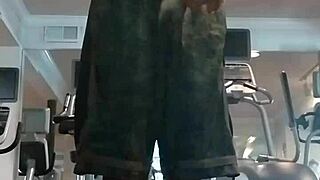 i workout in dorm showing my athletic black body for you