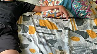 stepsister sneaks steamy sex with stepbrother while stepparents away full tempting story unfolds