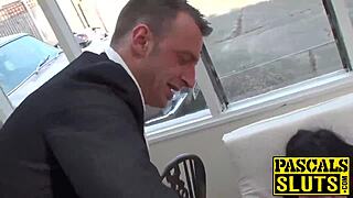 jessiejo's deepthroat milf action with hard slaps and squirting cum