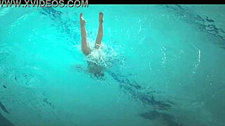 olympo clara galle compilation part 2 pool scenes