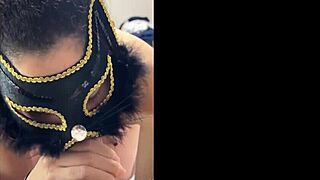 imagine your hot latina milf neighbor sucking your monster cock close-up then taking cumshot facial in homemade pov