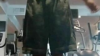 i workout in dorm showing my athletic black body for you