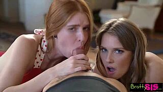 Stepsisters Naughty Valentine's Cookie Sparks Taboo Licking and Sucking