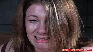 POW! Restrained Harley Ace Gets Whipped Hard In BDSM Bondage!