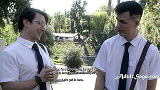 Young evangelist, wanna feel my big tits milf dee williams corrupt you with spit?