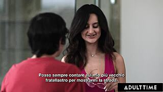 Eliza Ibarra grabs wrong glasses for big ass doggystyle pussy ride and blowjob cum