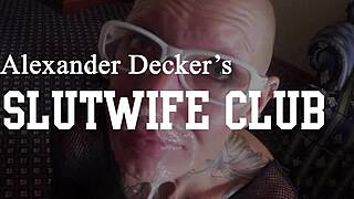 Submissive Slave Gets Slapped in Sloppy Deepthroat Facefuck and Pussy Pounding