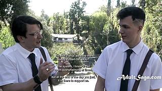 Young evangelist, wanna feel my big tits milf dee williams corrupt you with spit?