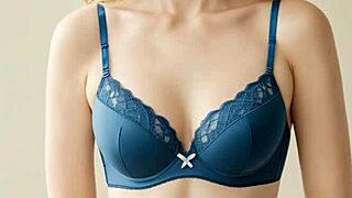 Cute Lingerie Models Barefoot in Panties