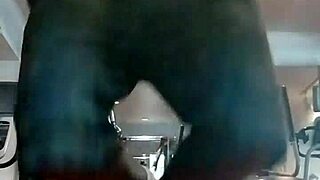 i workout in dorm showing my athletic black body for you