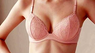 Cute Lingerie Models Barefoot in Panties