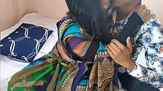 damn this desi wife rides husband's big cock cowgirl deepthroat tits bouncing to hardcore orgasm!