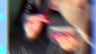 Your wife sees you beg as her maid bimbo crossdressing jerk off