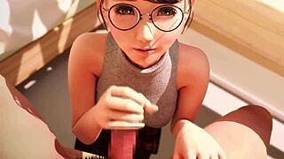 amelialtie's petite japanese handjob part 3 feels amazing in amateur pov