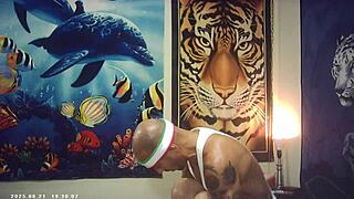 Asian Babe Battles Italian Pound Machine in Epic Backstage Porn Clash