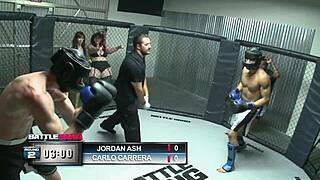 WHOA, April's riding that long cock hard until she explodes in orgasm!