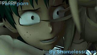 Toga's Wild Face-Riding Deku with Monster Cock Creampie Explosion