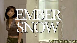 asian stepdaughter drops to knees for sloppy cock sucking session