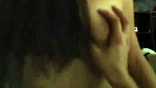 hey i'm fucking this hot brunette while her parents are out