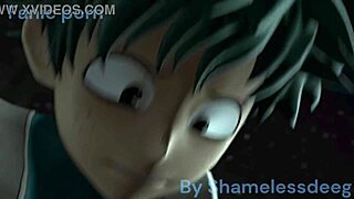 Toga's Wild Face-Riding Deku with Monster Cock Creampie Explosion