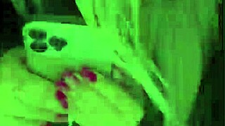 Your wife sees you beg as her maid bimbo crossdressing jerk off