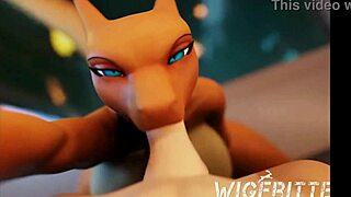 i can't stop watching this charizard pokemon furry compilation with all those big tits and ass