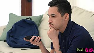 check out amber stark and hot girls deepthroating cumshots in pov threesome