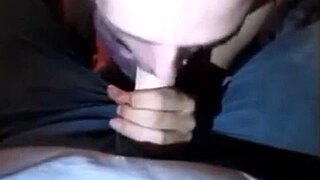 Intense sissy emotions surge sucking that thick 8inch dick