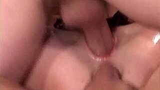 Mature milf takes double penetration anal from two cocks doggystyle rough